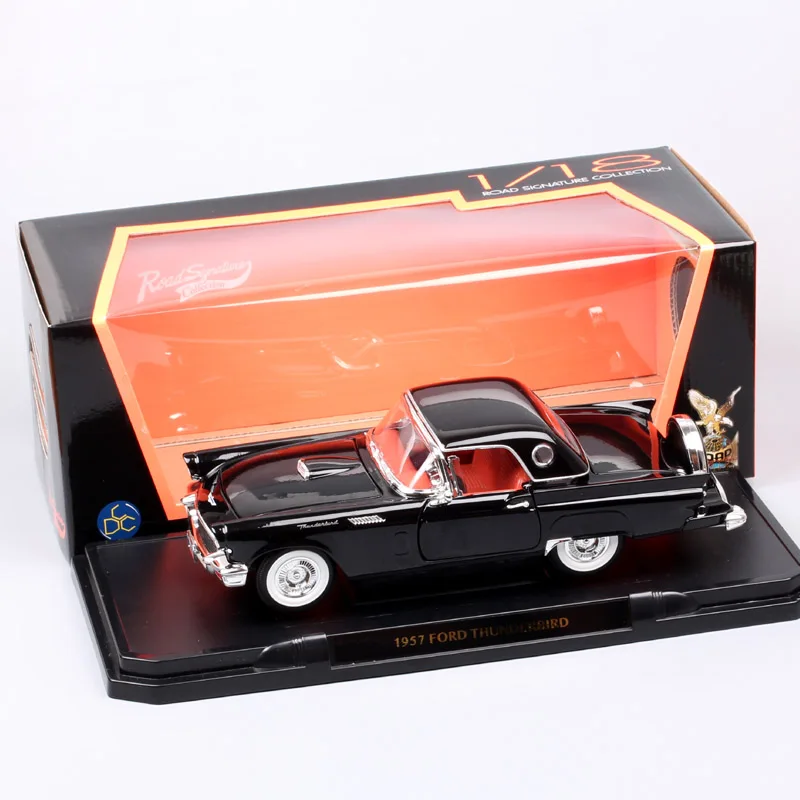 1:18 Большие весы 1957 FORD THUNDERBIRD Classic T Birds трансформер металл автомобильная модель