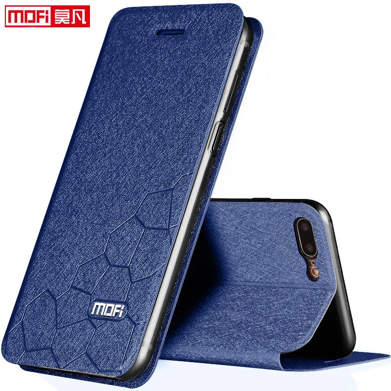 Чехол для OnePlus 5, чехол One Plus 5, чехол с откидной крышкой, кожаный блестящий Mofi, мягкий силиконовый чехол для задней панели OnePlus5 One Plus A5000, чехол