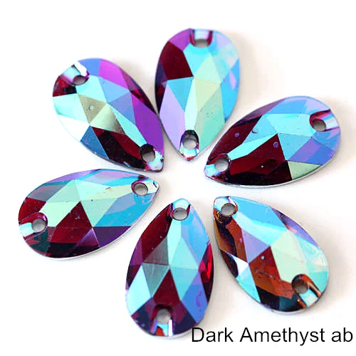 Dark Amethyst AB Стразы - Цвет: Dark Amethyst AB