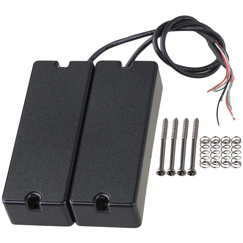 5 струн бас пикап Humbucker шеи электрический гитара Пикап Упаковка из 2|Детали и