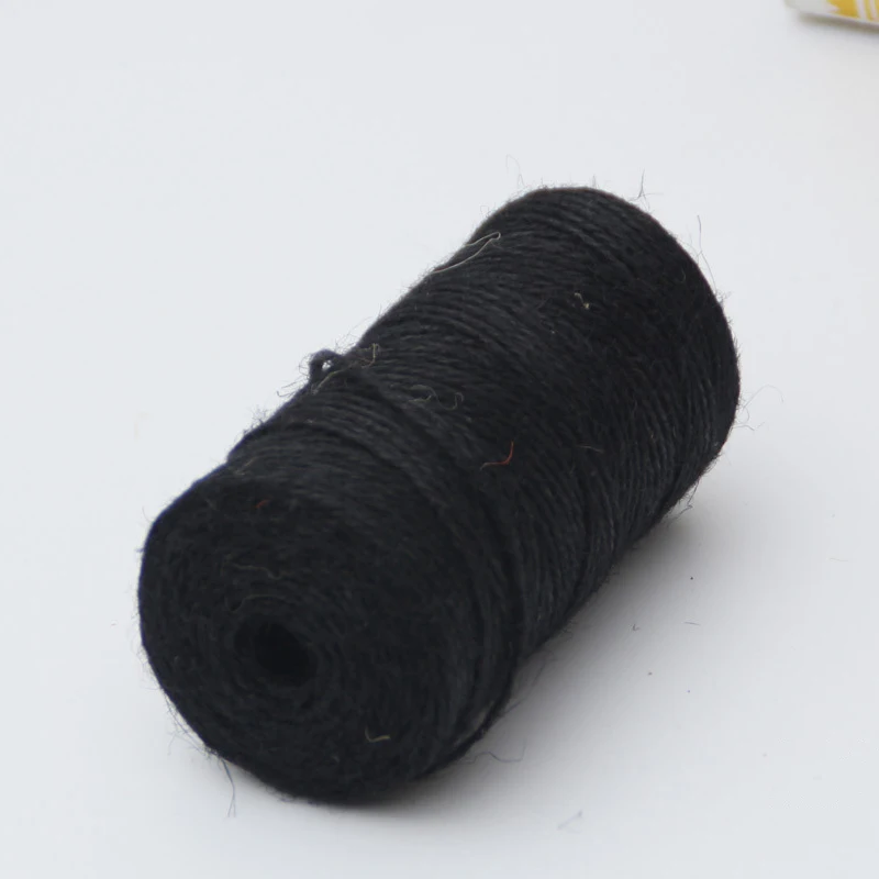 100 м натуральная джутовая веревка искусственная пеньковая Подарочные