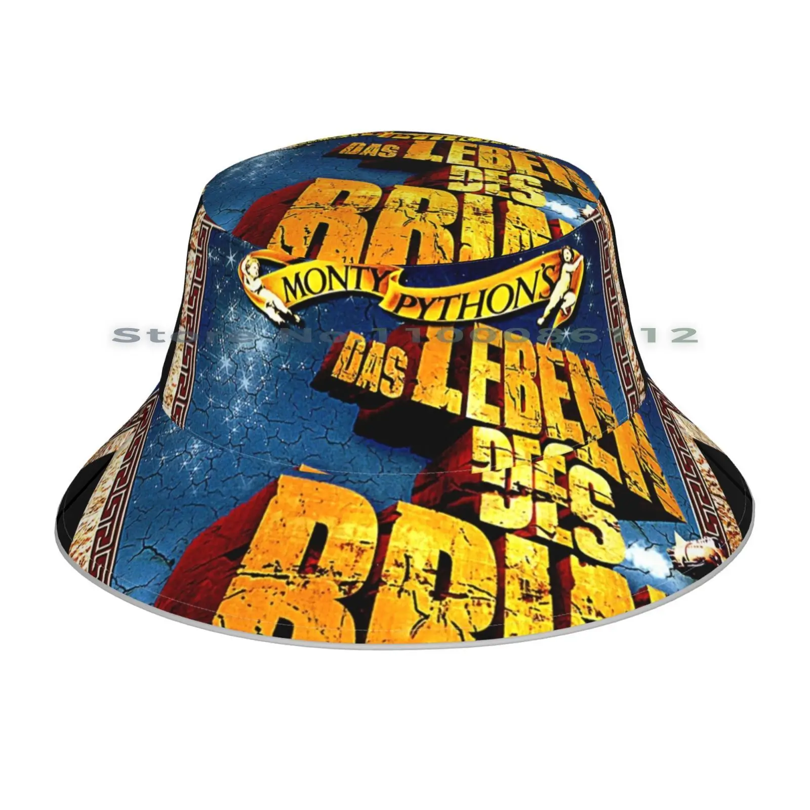 Шляпа-вёдра Monty Pythons Life Of Brian Sun Cap 80-х 90-х Лучший фильм Культовые фильмы Классика Ретро Винтаж Кинотеатр для сурферов.