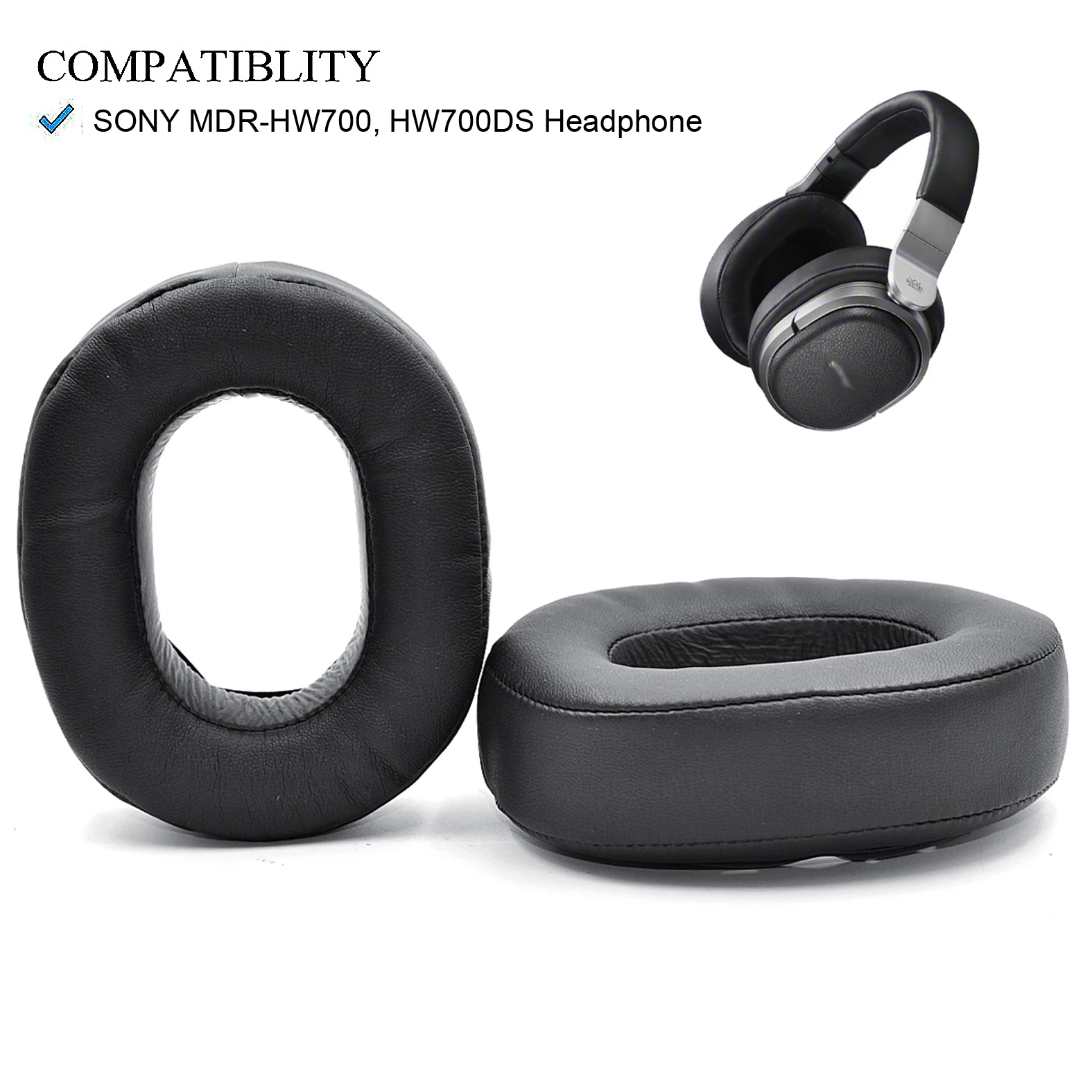 BGWORLD Замена MDR HW700 HW700DS амбушюры подушки для Sony Беспроводной наушники|Аксессуары