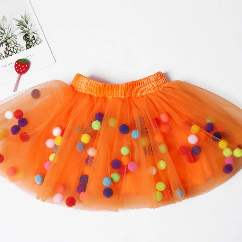 

Kids Girl Clothes Baby Girls Tutu Skirt Fluffy Children Ballet Pettiskirt Colorful Short Skirt Princess Ball Gown Dance Skirt 2Y