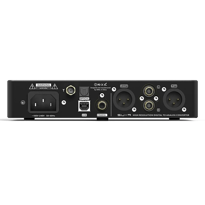 Полный декодер sm.s.l SU-9 MQA ES9038PRO DAC XMOS DSD512 pcm768 кГц/32 бит Bluetooth 5 0 UAT APTX-HD USB SU9