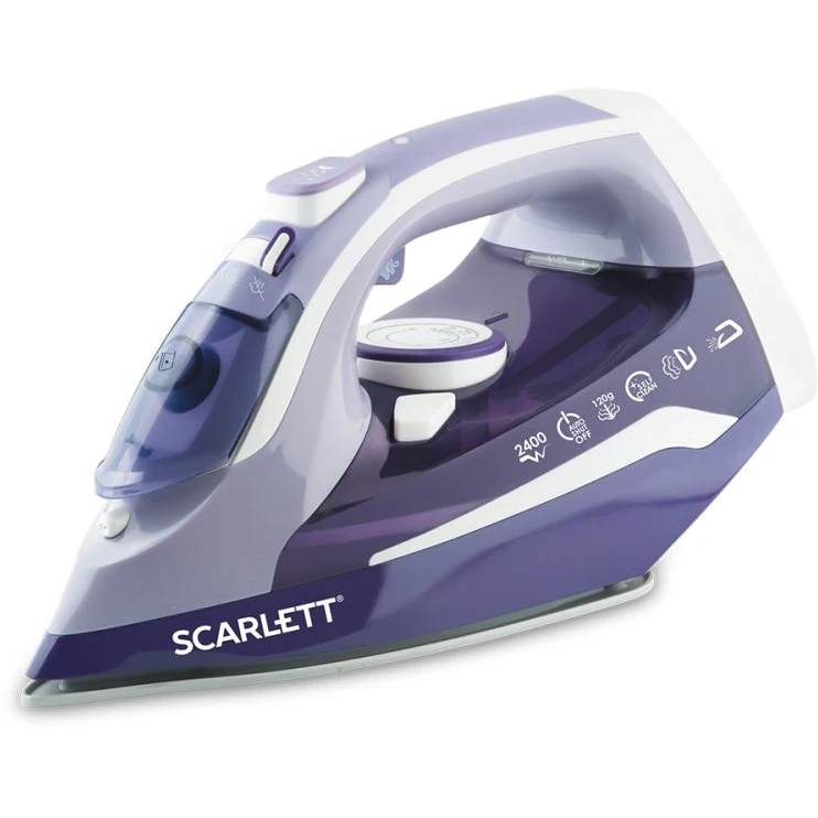 Утюг SCARLETT SC SI30K16 2400Вт фиолетовый|Утюги и парогенераторы| |