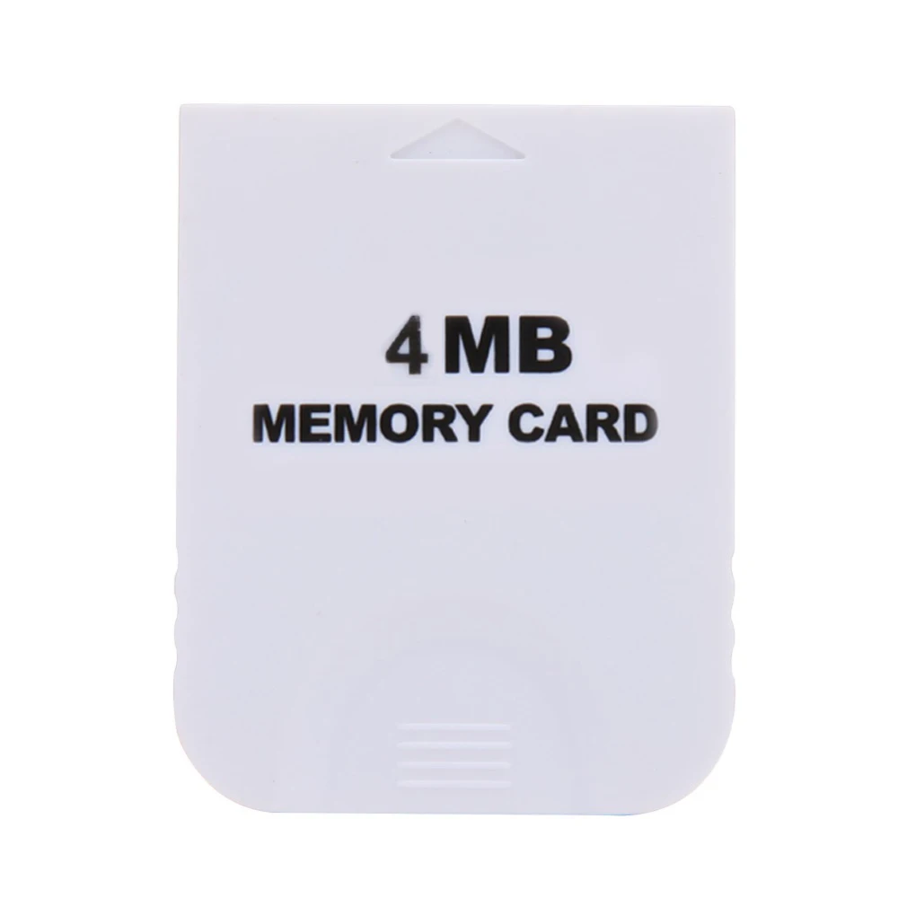 Горячая Распродажа, практичная игровая Карта памяти 4MB 16MB 32MB 128MB для Nintendo wii Cube для GC NGC White 128MB Max, игровая карта памяти для wii - Цвет: 4MB