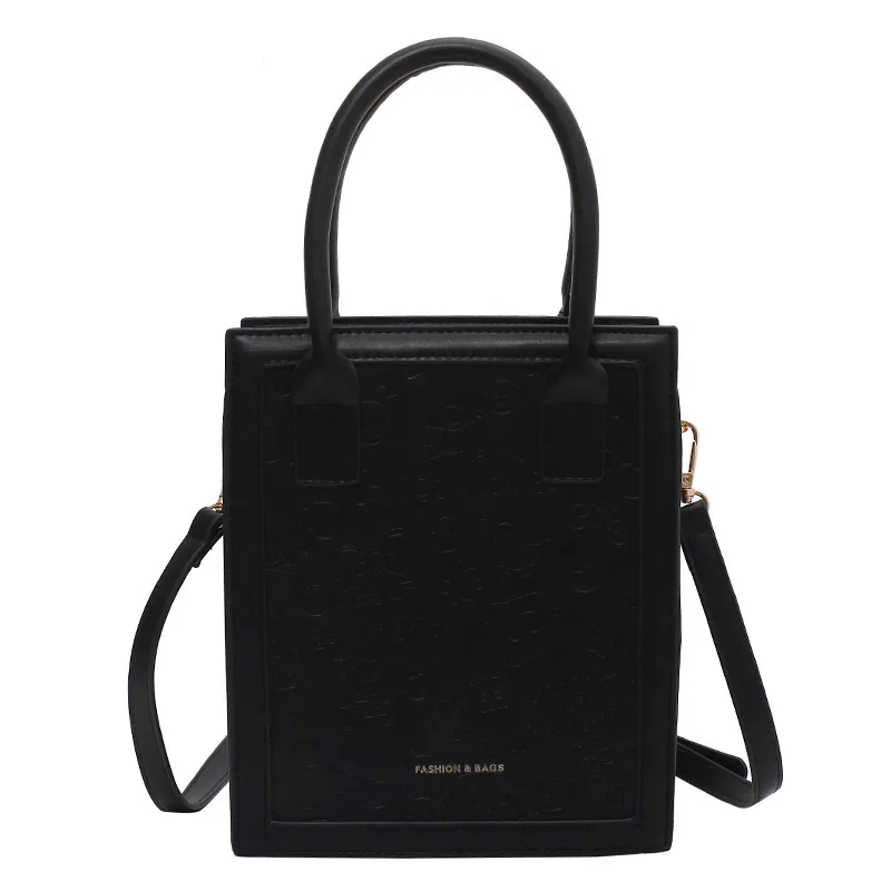 Брендовая дизайнерская женская сумочка из искусственной кожи ретро простая