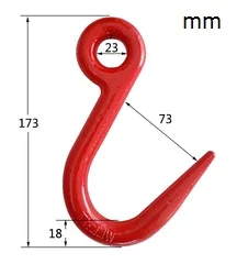2 шт. 1 тонна подъемный крючок для стальных труб | Обустройство дома