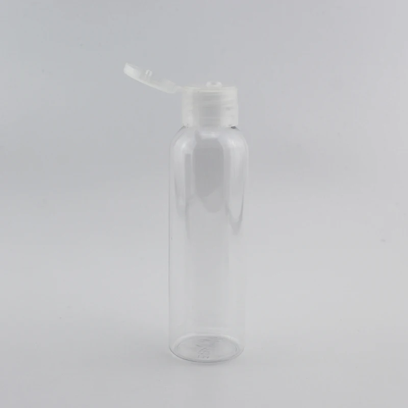 Clear Bottle Clear 120 мл X 40 черный медицинский контейнер пластиковая бутылка с откидной верхней крышкой пустые бутылки для жидкого мыла флакон для шампуня и лосьона 4 унции - Цвет: Clear Bottle Clear