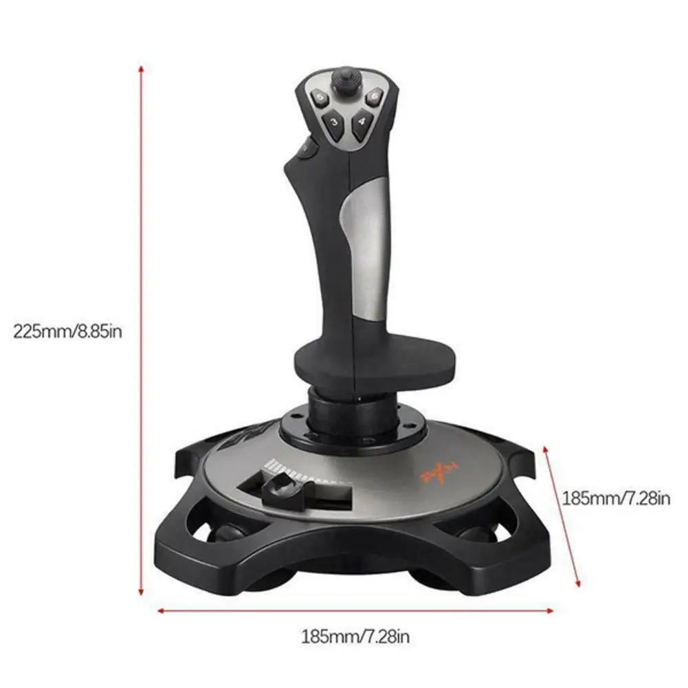 

PXN-2113 Flight Simulator Gamepad Controller Joystick Pc Simulator Stick R30 Cockpit Flight For PC/Desktop Y8A8