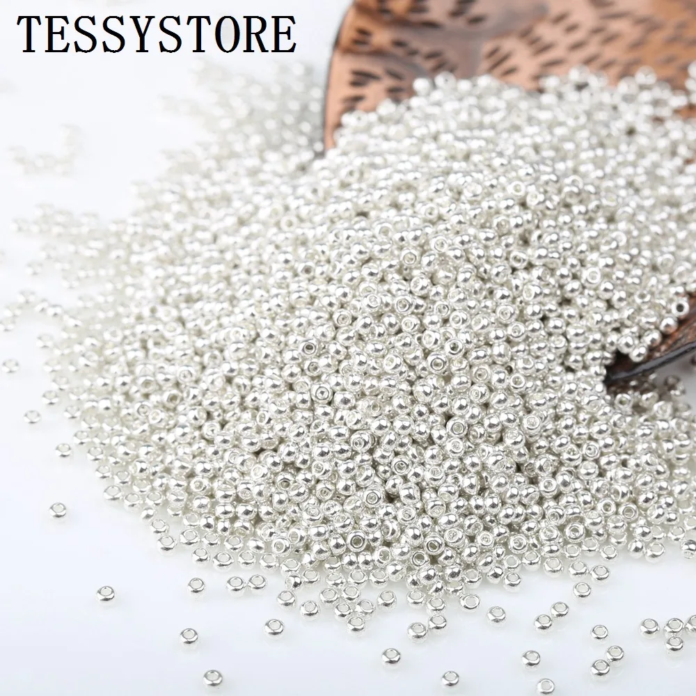 2000 шт. 2 мм Гальванизированный Стеклянный Бисер Чешский высококачественный