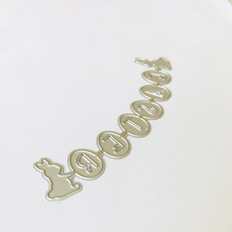 Металлические Вырубные штампы вырезанные Новые Пасхальные фотокролик для