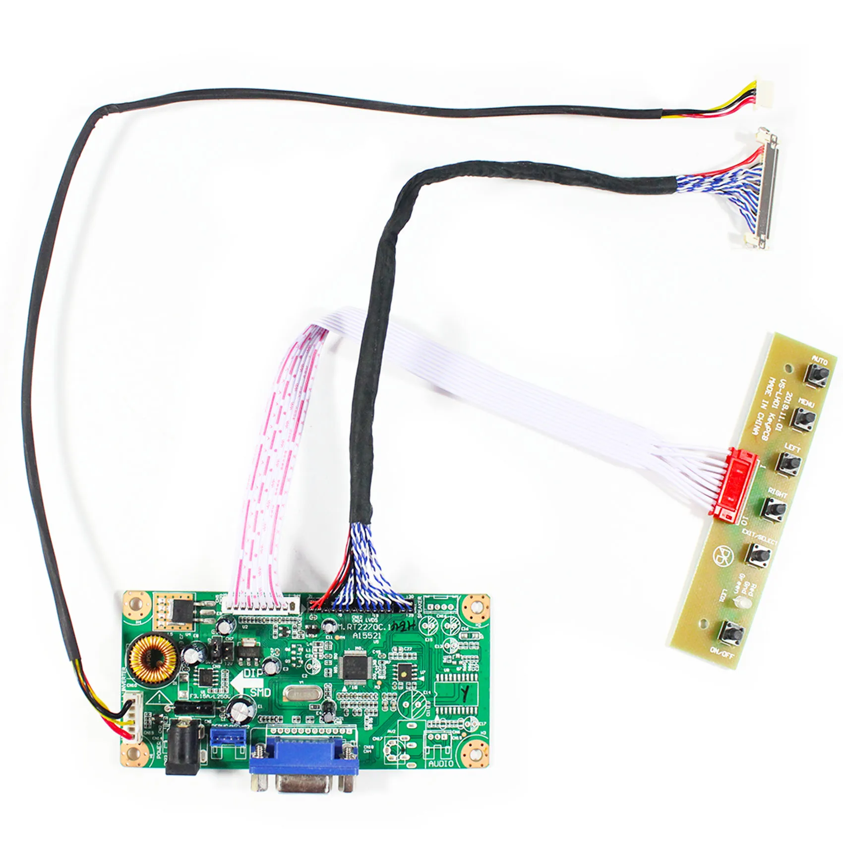 

VGA LCD Controller Board RT2270C-A For 17inch G170EG01 V1 1280x1024 LCD Screen