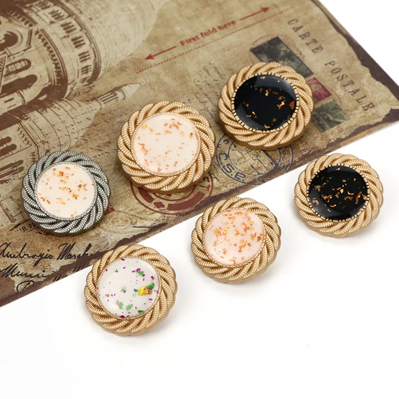 5 шт. повседневные Костюмы с круглыми металлическими пуговицами куртка M 08 из