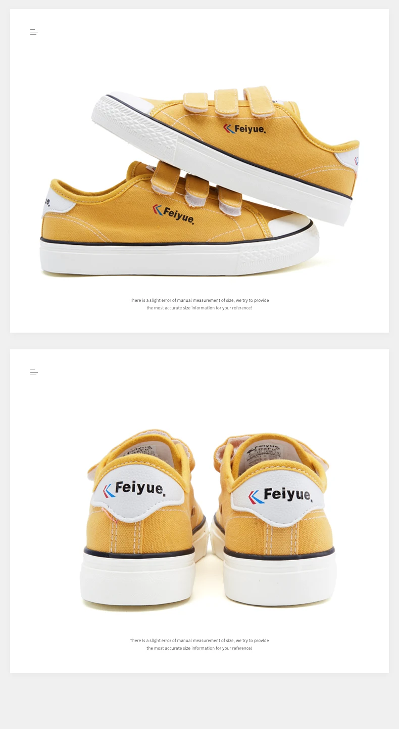 Feiyue/838 г. Парусиновая обувь мужская и женская обувь Вулканизированная обувь на липучке 2 цвета дышащие повседневные трендовые Нескользящие кроссовки