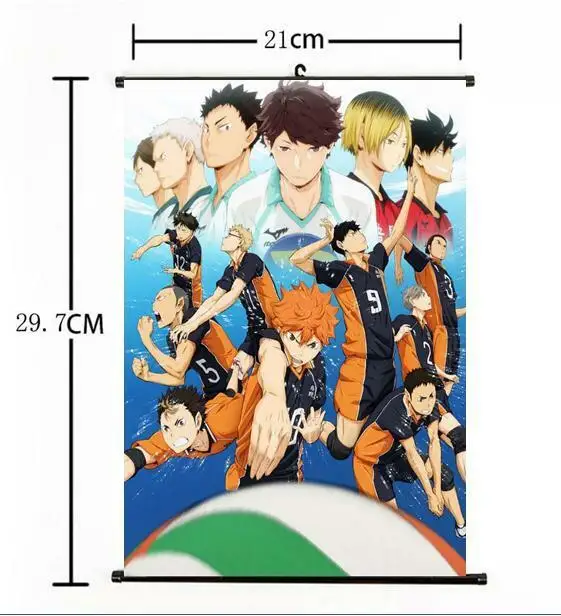 Горячая японская Аниме Haikyuu! Сёнэнь шойо Хината домашний декор плакат настенный