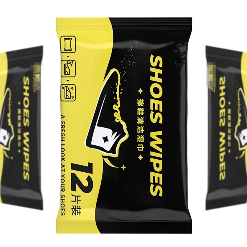 

2pcs White Shoe Wipes Disposable Portable Shoe Cleaning Wet Wipes Fast Scrubbing Sports Shoes Cleaning Tissue B99