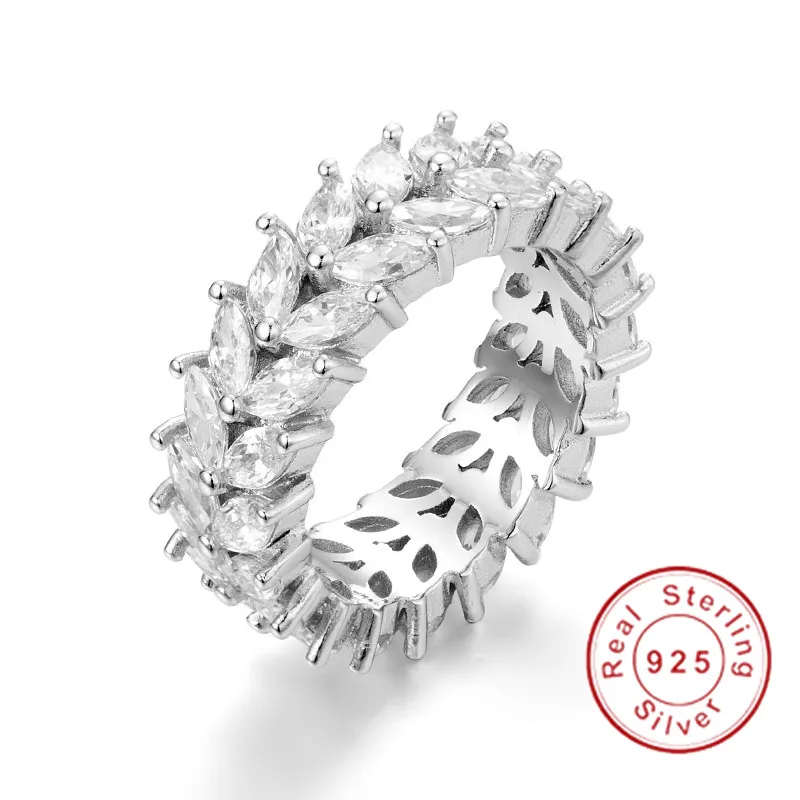 Женское кольцо из серебра 925 пробы с фианитом|Кольца| |