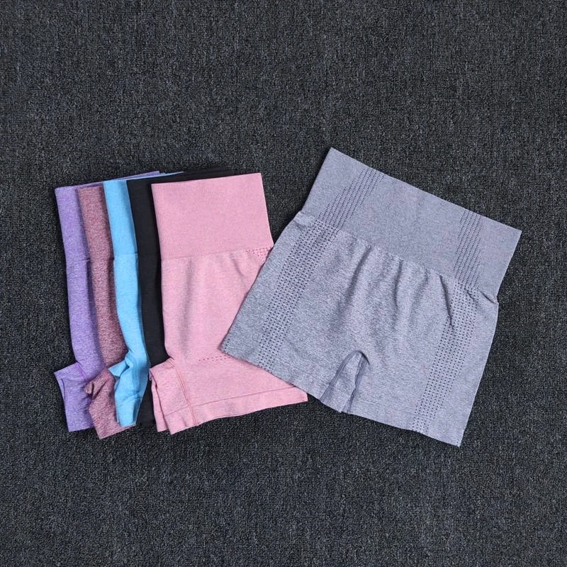 

Seamless Women's Shorts Yoga Fitness High Waist Workout Shorts Sport Gym Leggings Slim Tummy Control Athletic Shorts