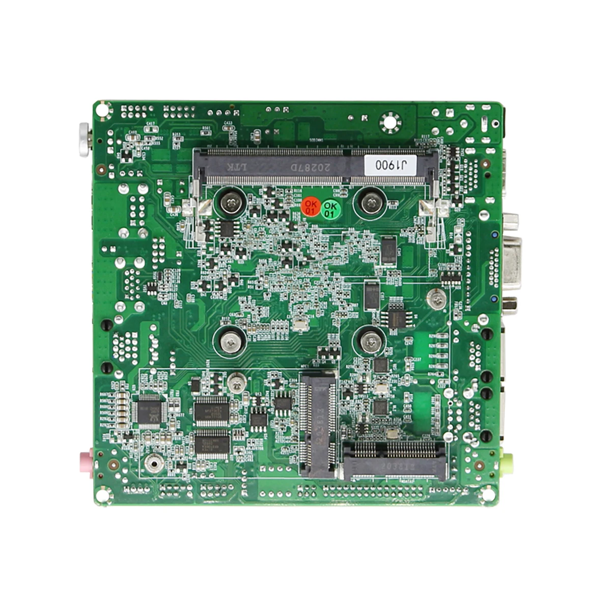 6 * USB Dual LAN LVDS HDMI J1900 процессор NANO ITX Встроенная Материнская плата | Компьютеры и