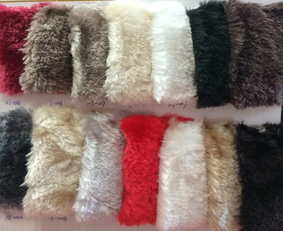 

Faux Fur 600g Flat Cut Plush Cloth Plush Printed Cut Loop Velvet Fabric