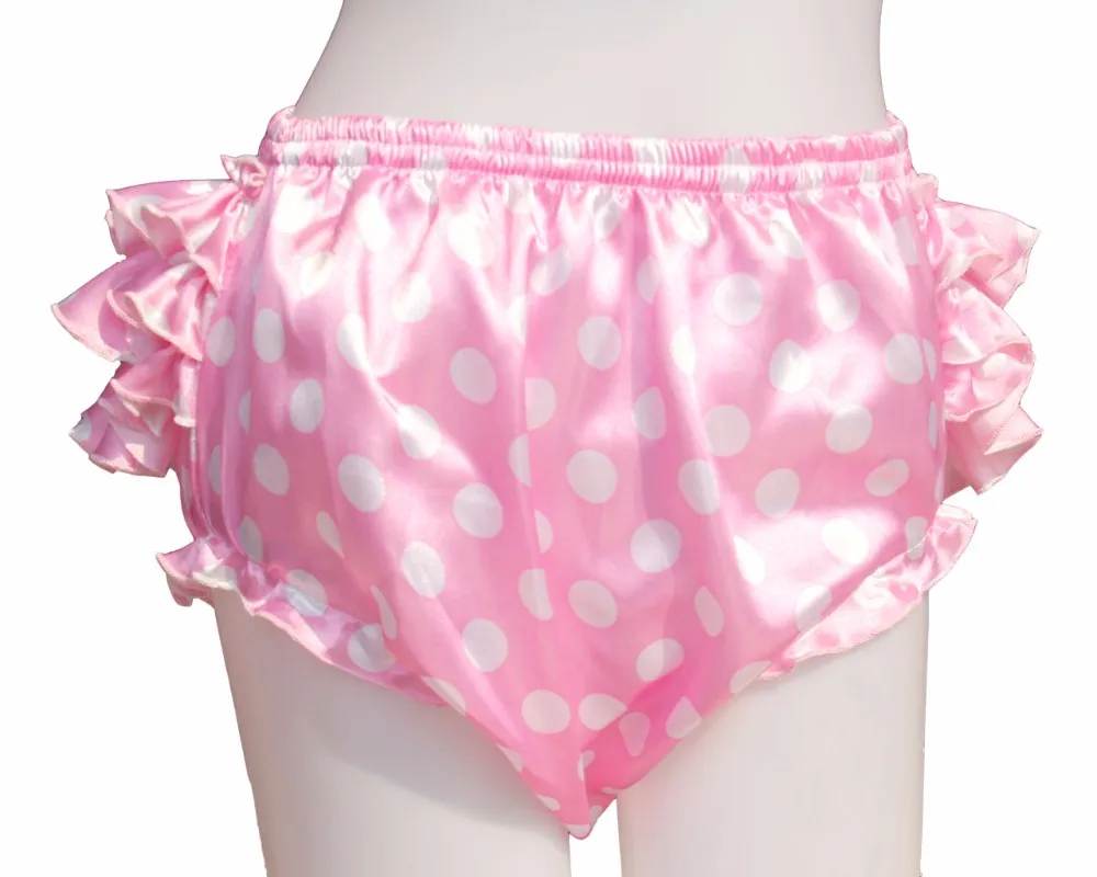 Тканевые подгузники ABDL для взрослых милые трусики со складками и кружевной