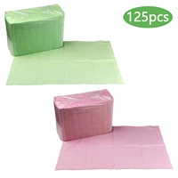 125pcs disposable waterproof tattoo table tray clean pad sheet covers patient bibs dental napkins for beauty tattoo accessories