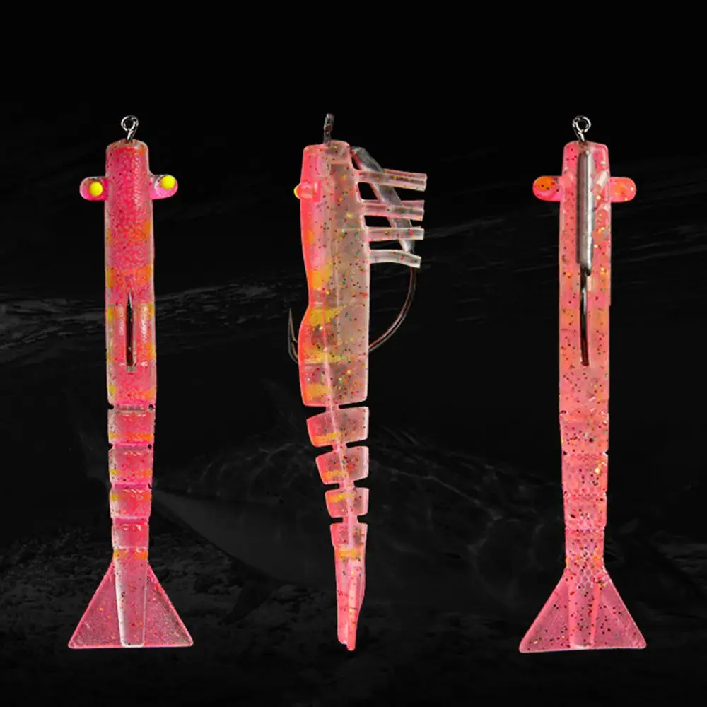 

Пресноводная рыболовная приманка, бионическая многосекционная приманка для ловли креветок из ТПЭ