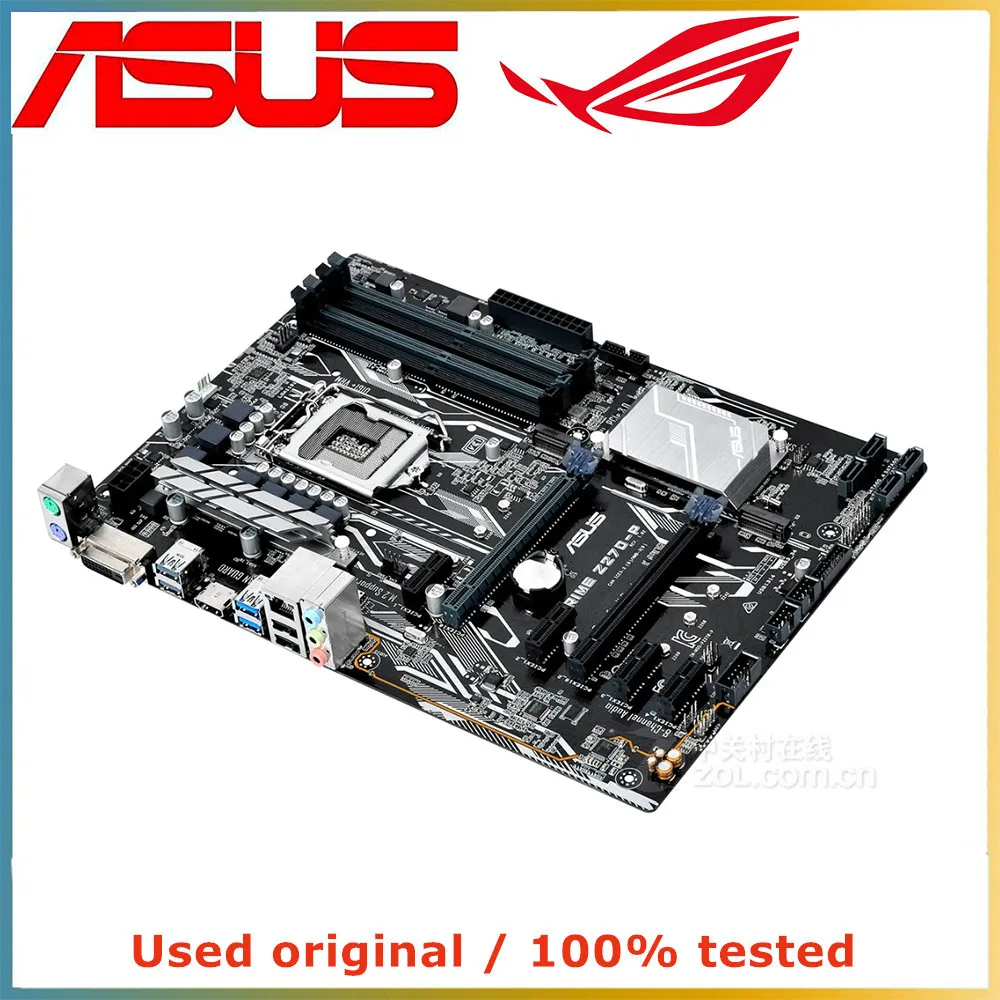 Для процессора Intel Z270 LGA 1151 для ASUS PRIME Z270-P материнская плата компьютера Socket LGA1151 DDR4