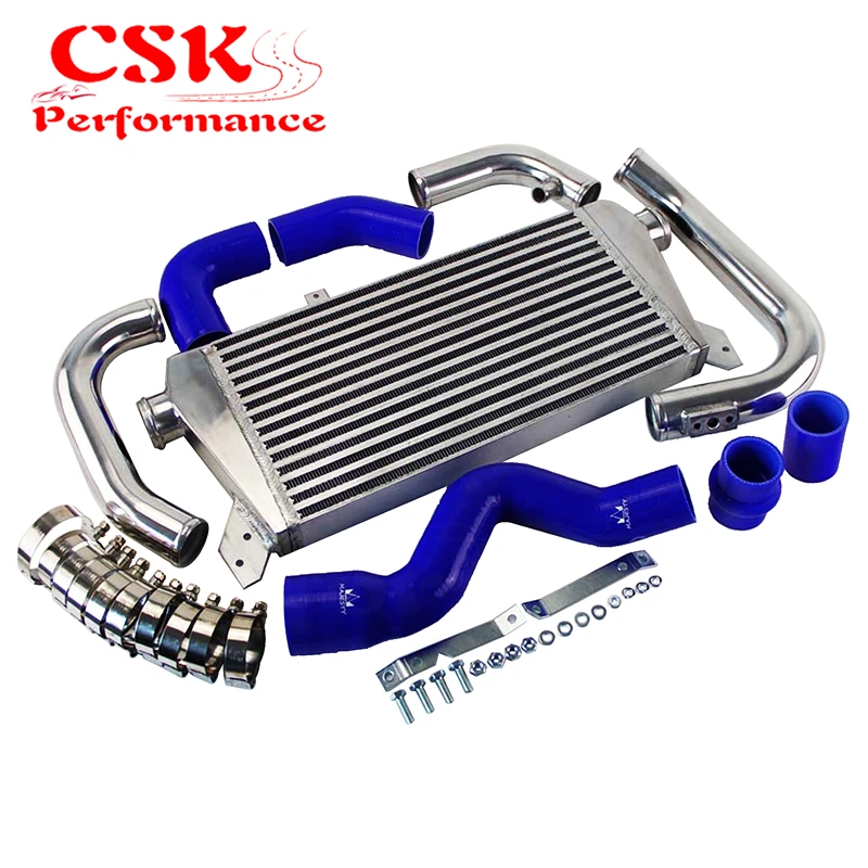 

New Front Mount Intercooler Kit for Audi A4 1.8T Turbo B6 Quattro 2002-2006 Blue / Black / Red