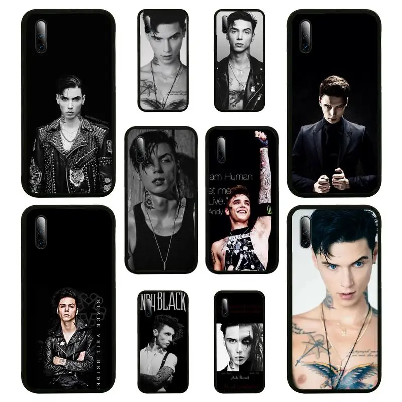 

Andy Biersack Veil Brides BVB Phone Case for Huawei nova 5 6 7 pro Y5 2019 prime 2018 Y9s Y7 nax fundas cover