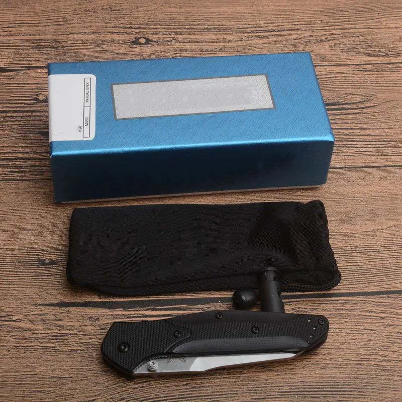 

OEM BM 940 Pocket Knife G10 Handle D2 Blade Copper Washer Folding Camp Hunting Folding Outdoor Knives 60HRC