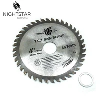 4 inch 40teeth circular saw blades tungsten steel alloy saw blades for wood aluminum cutting 110mm tct saw blades