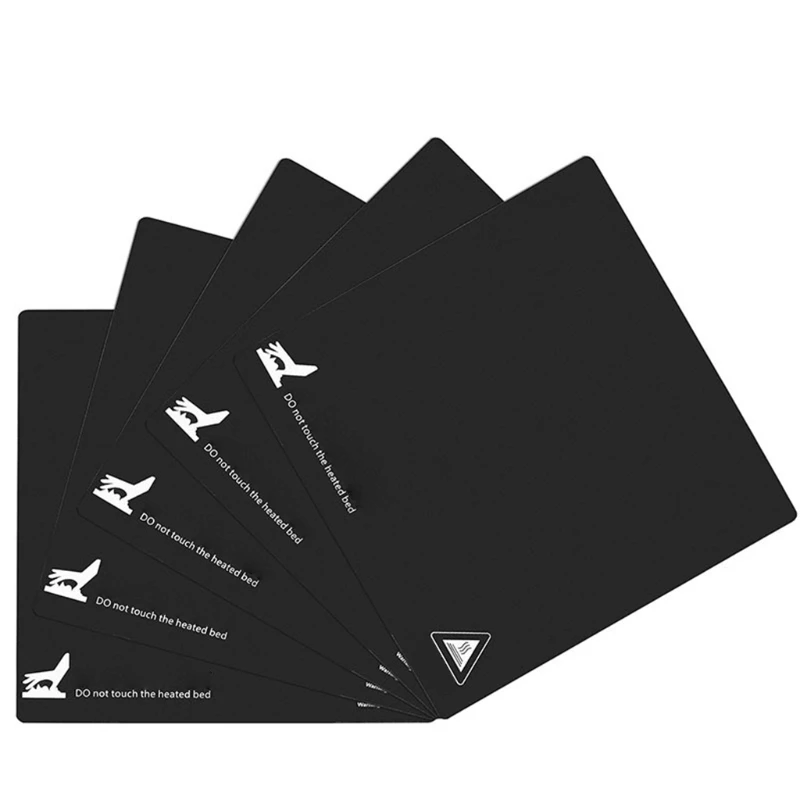 

3D Printer Parts Magnetic Base Print Bed Tape Square Heatbed Stickers Ender-3/Ender-3 pro/CR-10 Flex Plate 23.5X23.5cm