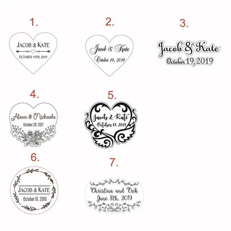 Персонализированная Прозрачная черная искусственная подвесная коробка