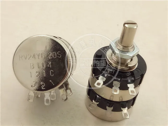 1 шт. для японского TOCOS RV24YG20S двойной потенциометр/B1K 2K 5K 10k 50K 100K 250K 500K м