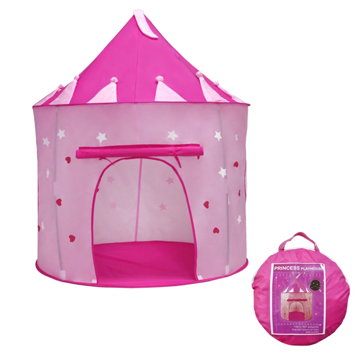 

Детская игровая палатка со звездами, Складная портативная игровая палатка для использования в помещении и на улице