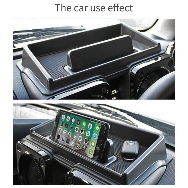 Черный ящик для хранения приборной панели автомобиля подходит Suzuki Jimny 2019 с