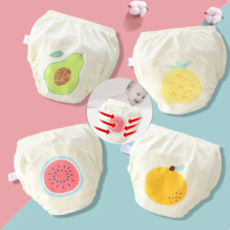 

Reusable Baby Toddler Toilet Potty Training Pants Nappies Padded Cover Diapers Underwear