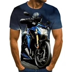 2021 крутая гоночная футболка с графическим рисунком, Мужская футболка с 3D принтом, летняя модная футболка, мужская модель, уличная одежда