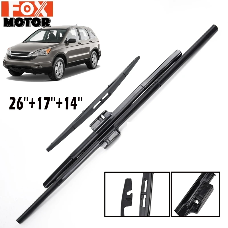 Misima 26 'ཌྷ'' 14 ''щетки стеклоочистителя ветрового стекла для Honda CRV CR V 2007 2008