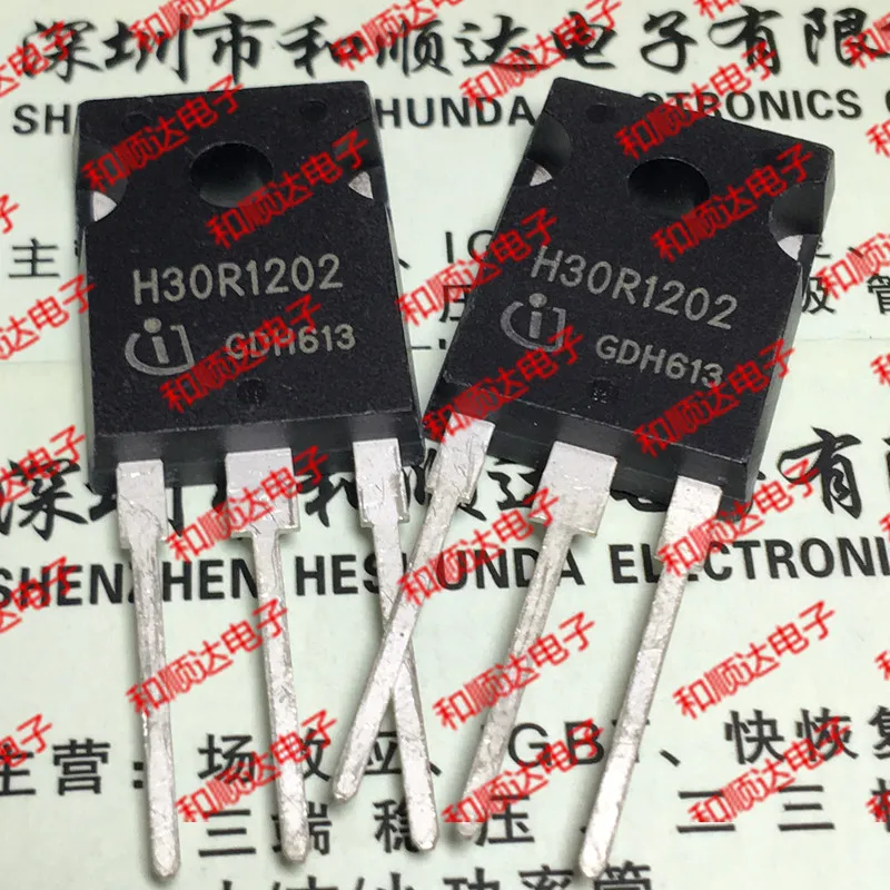 10 шт./лот H30R1202 IHW30N120R2 TO 247 IGBT 1200V индукционная плита силовая трубка|Органайзеры для
