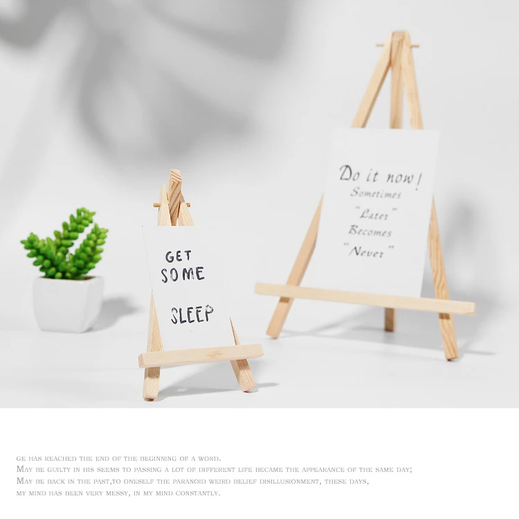 Подставка для Ipad Маленькая деревянная подставка мини треугольная фотографий