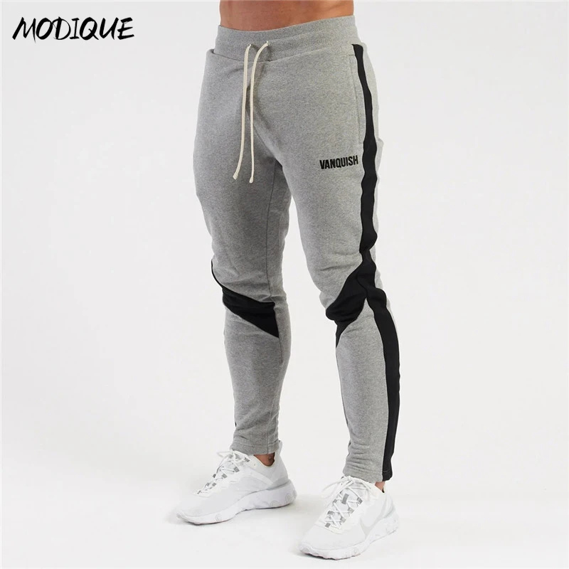 

Streetwear Spring and Autumn New Men's Clothing Cotton Casual Pants Men's Trousers Joggers Brand Splicing Sweatpants