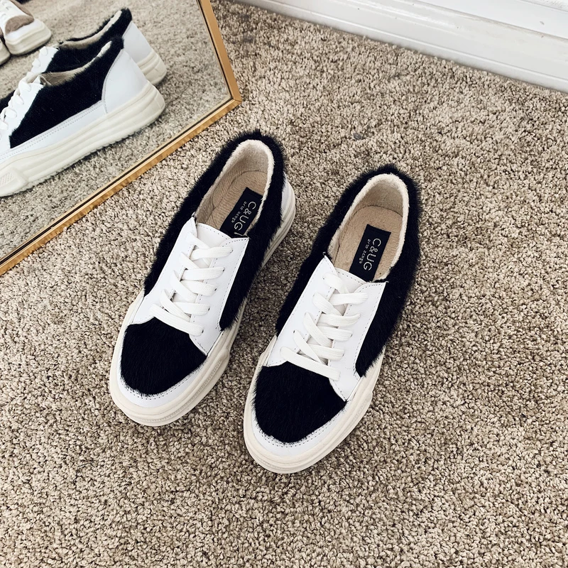 Кроссовки женские с бархатной подкладкой Повседневная модная дамская обувь в