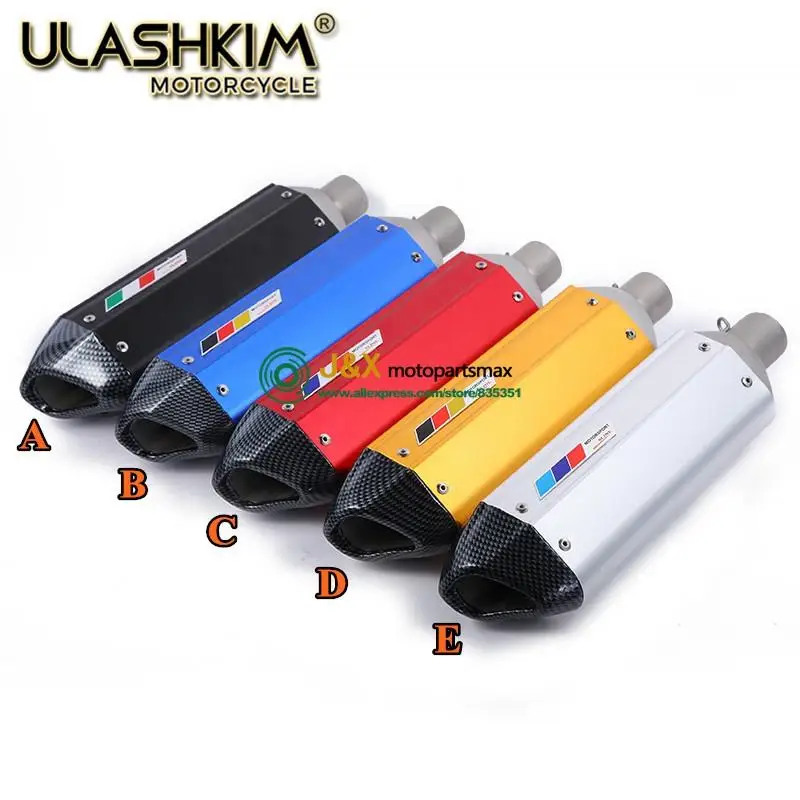 Универсальный мотоцикл глушитель выхлопной Escape slip on для скутера atv dirt bike с DB-KILLER 38