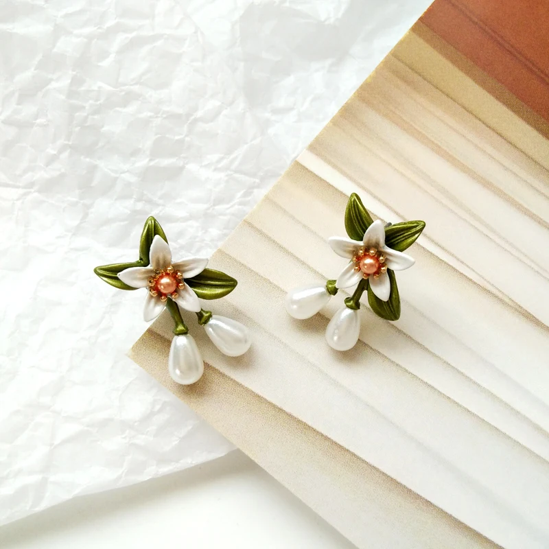 Серьги-капельки TimLee из цинкового сплава