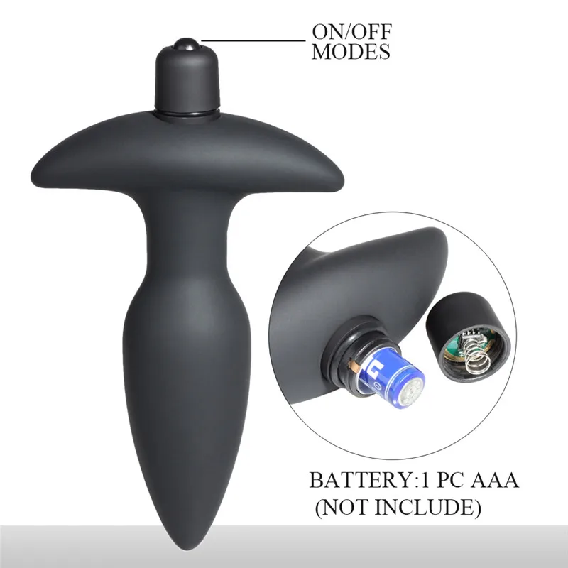 Силиконовый Вибрирующий Анальный вибратор вибрирующие анальные пробки 10