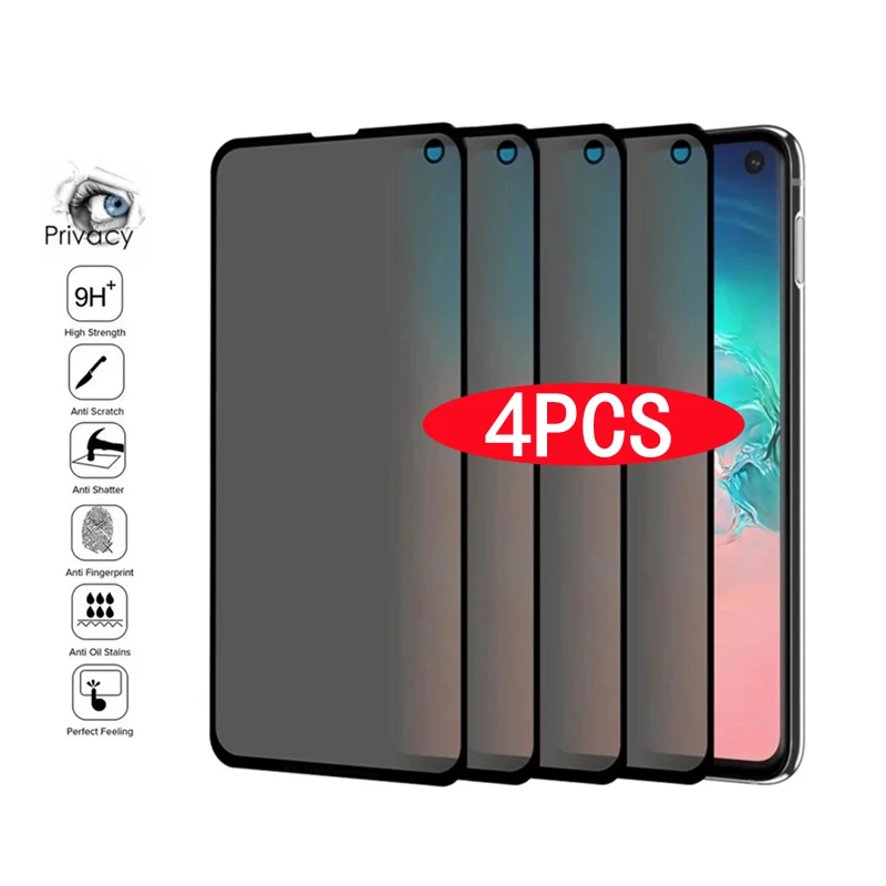 

1-4Pcs Privacy Screen Protectors for Samsung Galaxy S21 Plus A51 A71 A52 A72 A32 A21S A50 Anti-spy Glass for Samsung M51 M31S